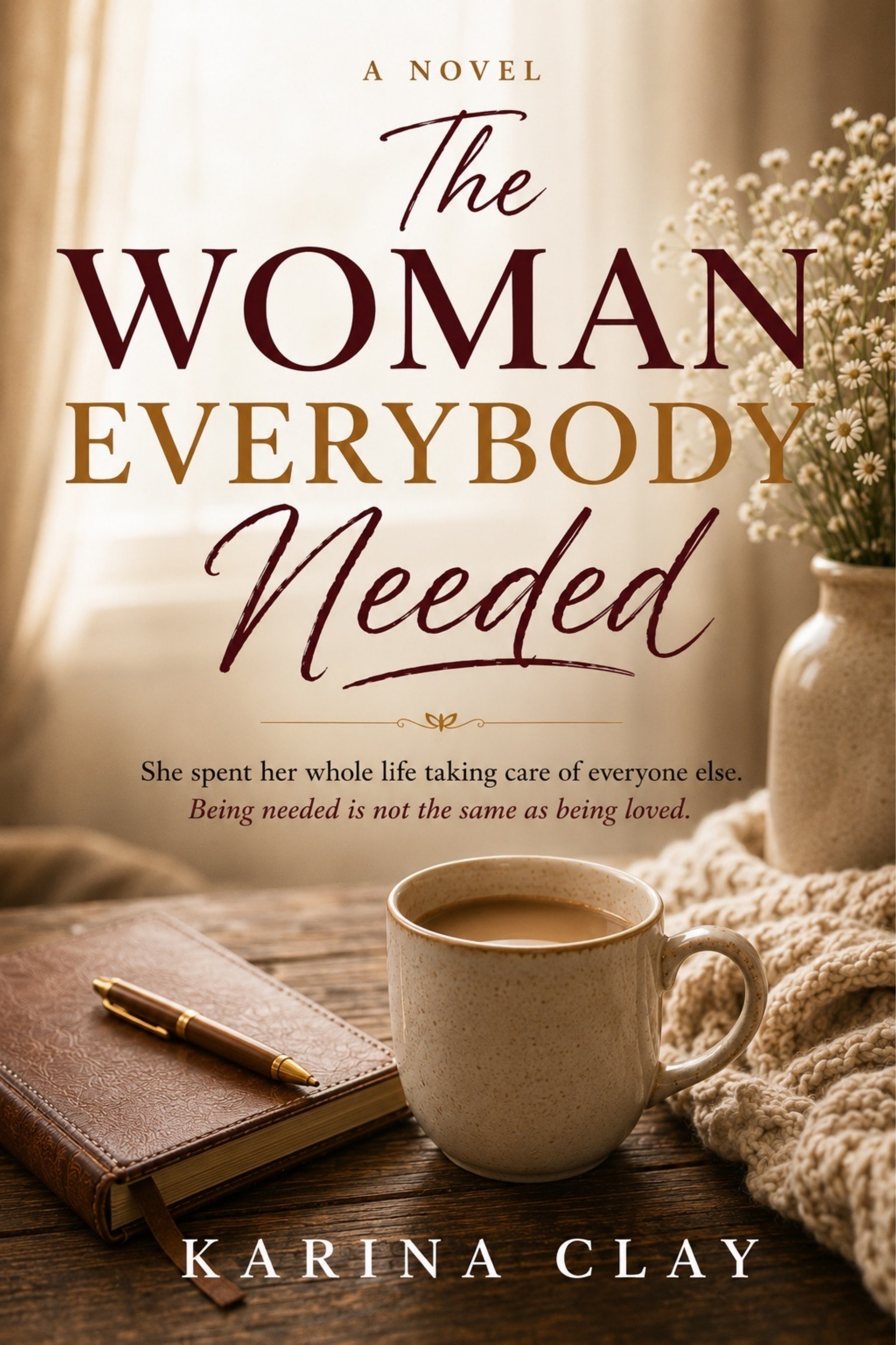 Book cover of The Woman Everybody Needed, a novel by Karina Clay